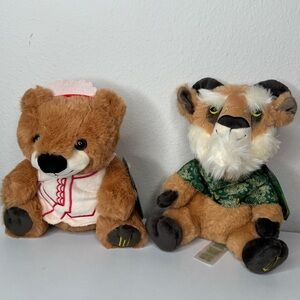 Wicked 10’ Plush Dulcibear & Dr Dillamond Set NWT